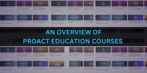 AN OVERVIEW OF PROACT COURSES by Dr. NADEEM ABIDI ( 30th AUGUST, 2023 )